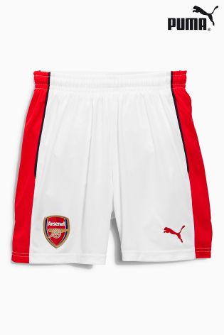 Puma&reg; White Arsenal 2016/17 Home Short